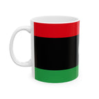 Libya Flag Mug | Patriotic Coffee Cup | Gift for Expats, Libya Heritage & Travelers