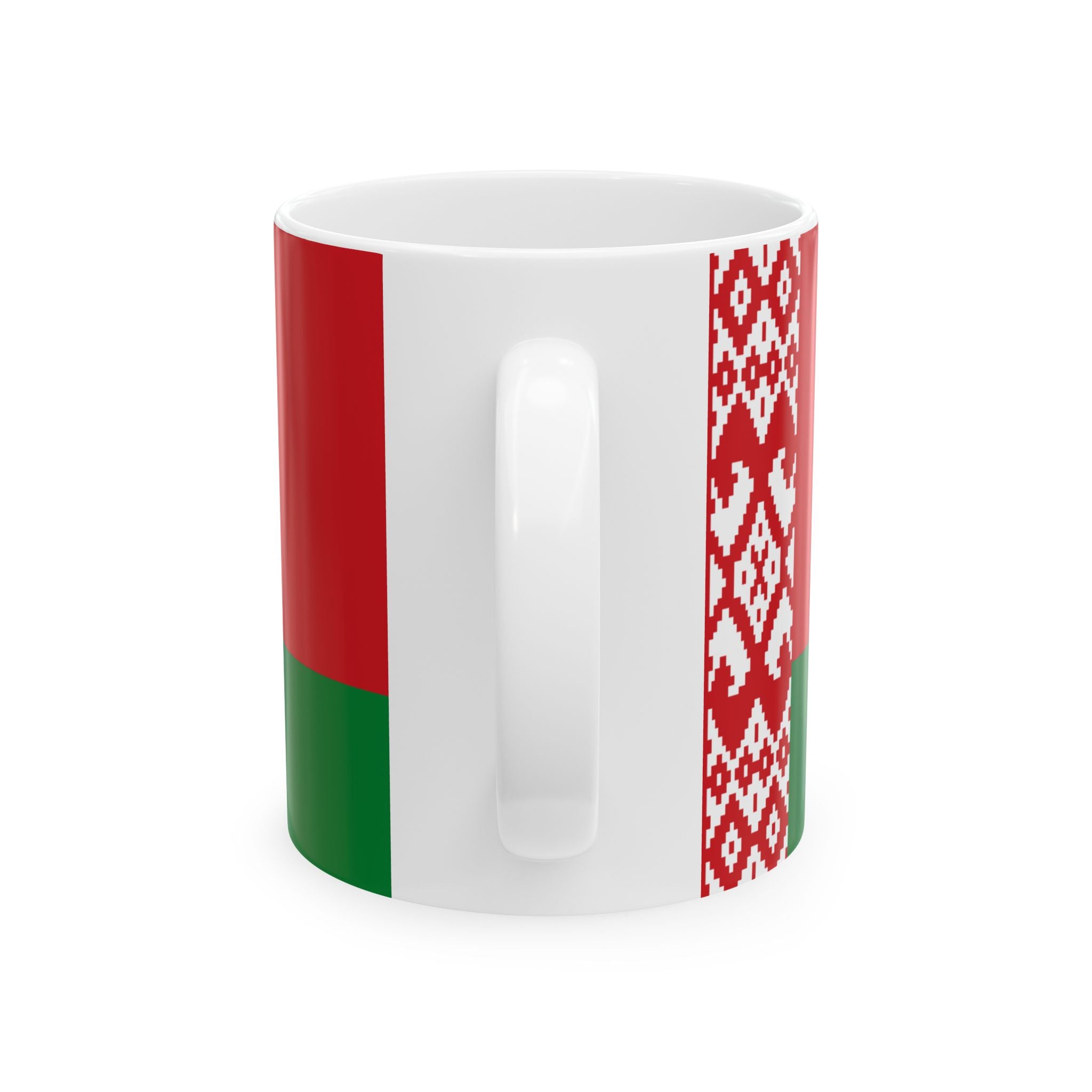 Belarus Flag Mug | Patriotic Coffee Cup | Gift for Expats, Belarus Heritage & Travelers