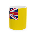 Niue Flag Mug | Patriotic Coffee Cup | Gift for Expats, Niue Heritage & Travelers
