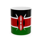 Kenya Flag Mug | Patriotic Coffee Cup | Gift for Expats, Kenya Heritage & Travelers