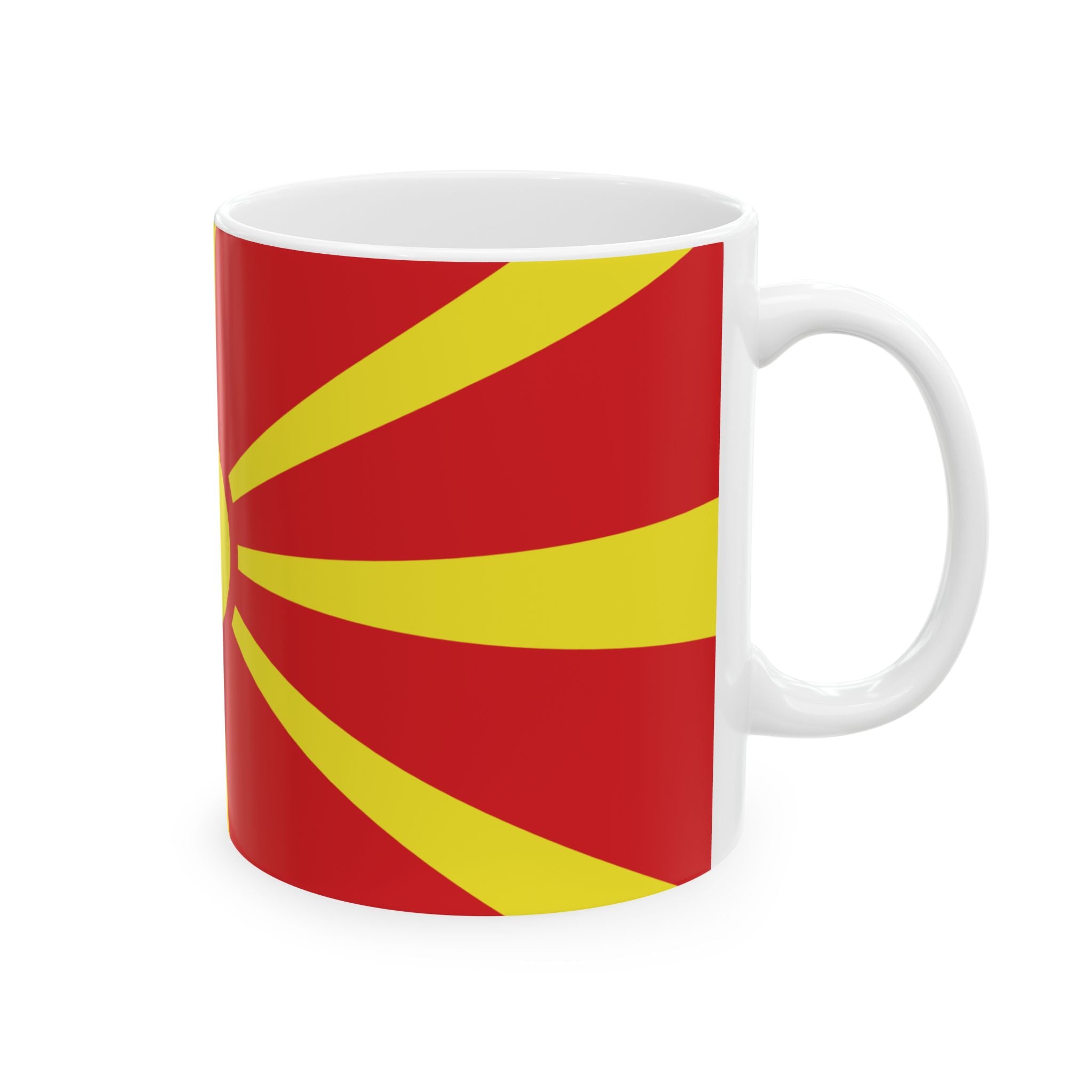 North Macedonia Flag Mug | Patriotic Coffee Cup | Gift for Expats, North Macedonia Heritage & Travelers