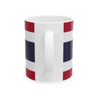 Thailand Flag Mug | Patriotic Coffee Cup | Gift for Expats, Thailand Heritage & Travelers