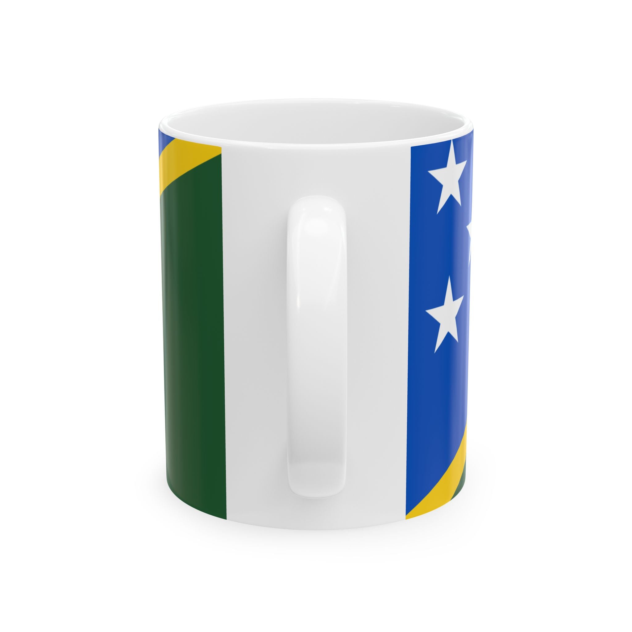 Solomon Islands Flag Mug | Patriotic Coffee Cup | Gift for Expats, Solomon Islands Heritage & Travelers