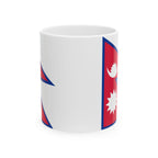 Nepal Flag Mug | Patriotic Coffee Cup | Gift for Expats, Nepal Heritage & Travelers