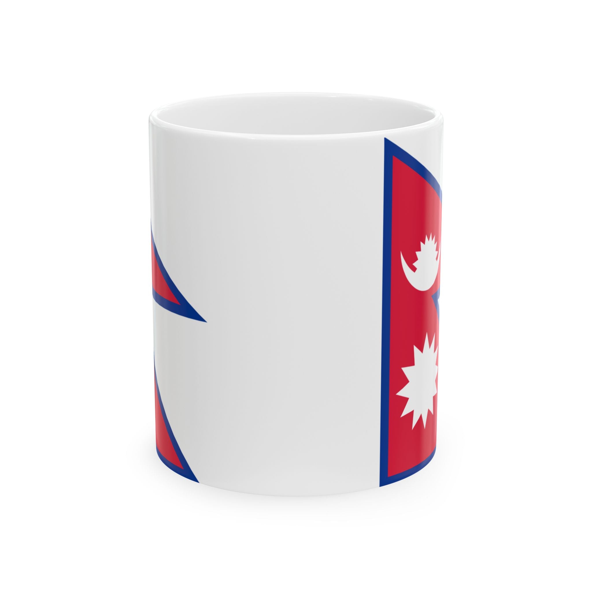 Nepal Flag Mug | Patriotic Coffee Cup | Gift for Expats, Nepal Heritage & Travelers