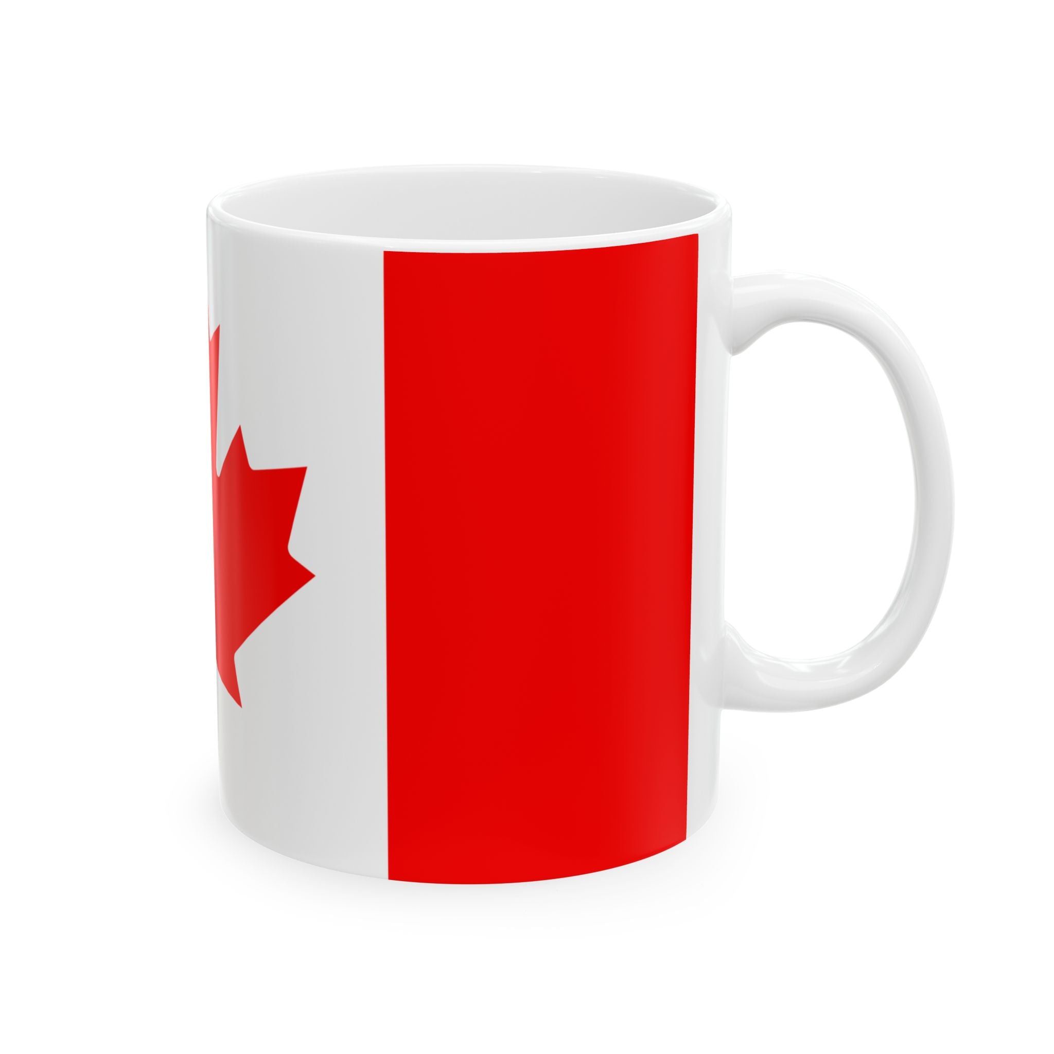 Canada Flag Mug | Patriotic Coffee Cup | Gift for Expats, Canada Heritage & Travelers