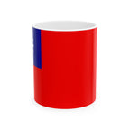 Taiwan Flag Mug | Patriotic Coffee Cup | Gift for Expats, Taiwan Heritage & Travelers