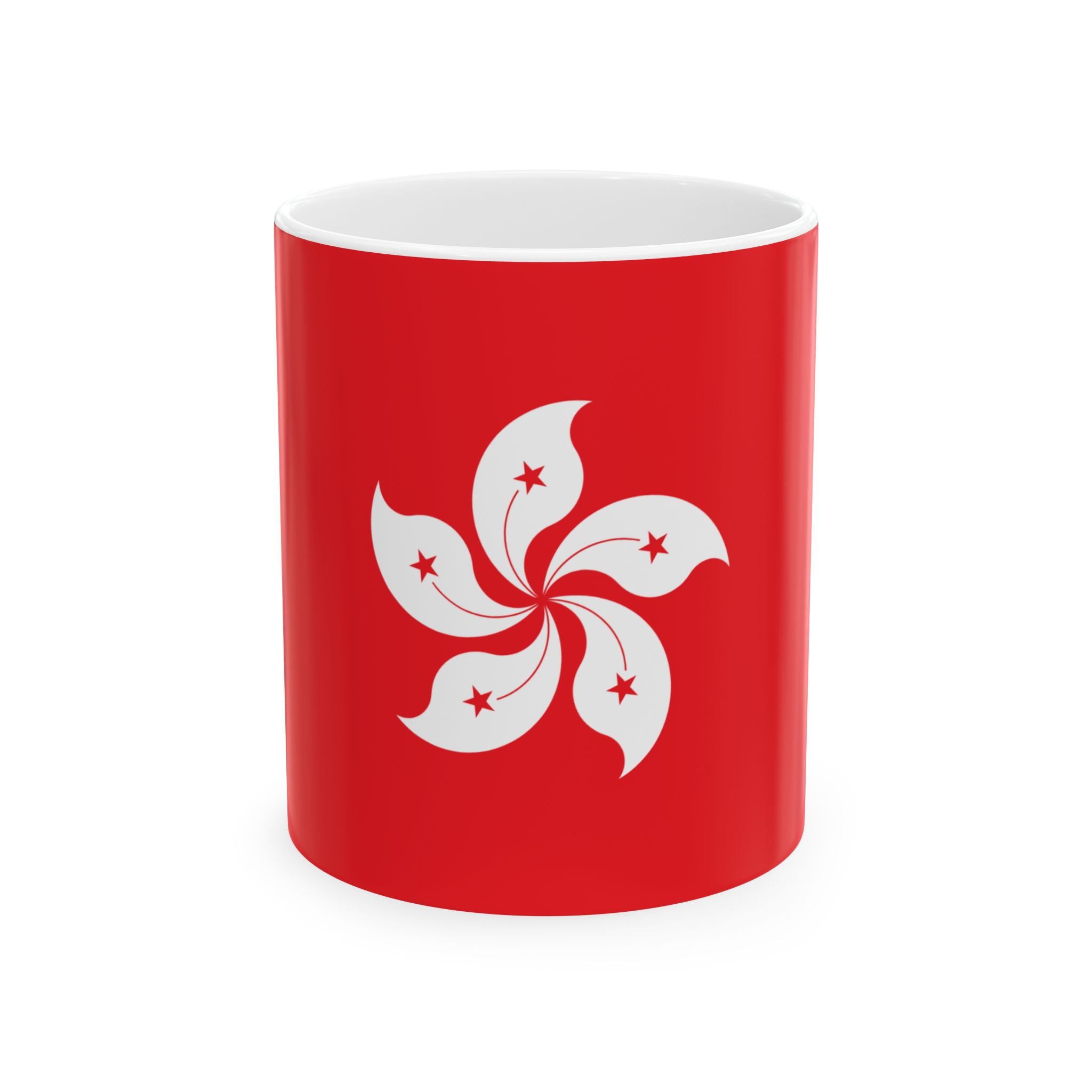 Hong Kong Flag Mug | Patriotic Coffee Cup | Gift for Expats, Hong Kong Heritage & Travelers