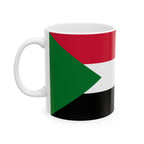 Sudan Flag Mug | Patriotic Coffee Cup | Gift for Expats, Sudan Heritage & Travelers