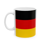 Germany Flag Mug | Patriotic Coffee Cup | Gift for Expats, Germany Heritage & Travelers