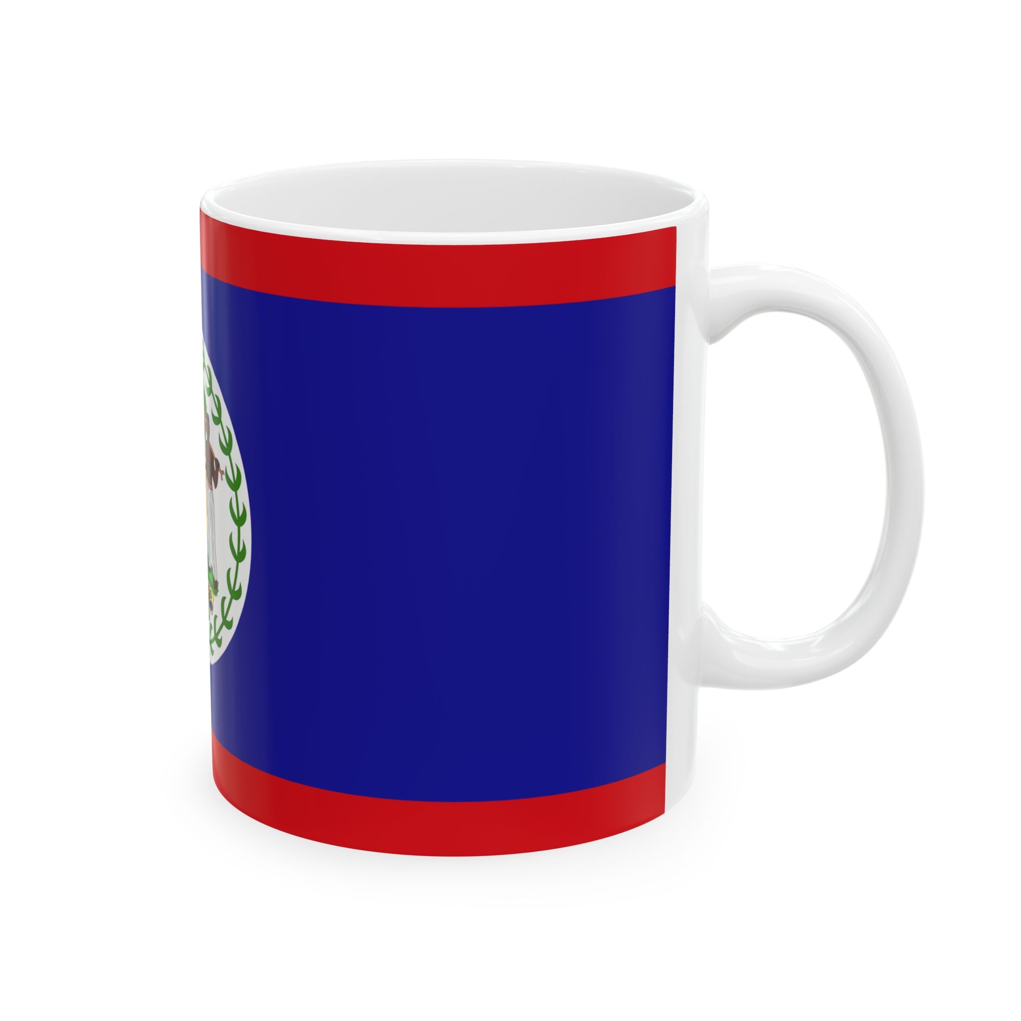 Belize Flag Mug | Patriotic Coffee Cup | Gift for Expats, Belize Heritage & Travelers
