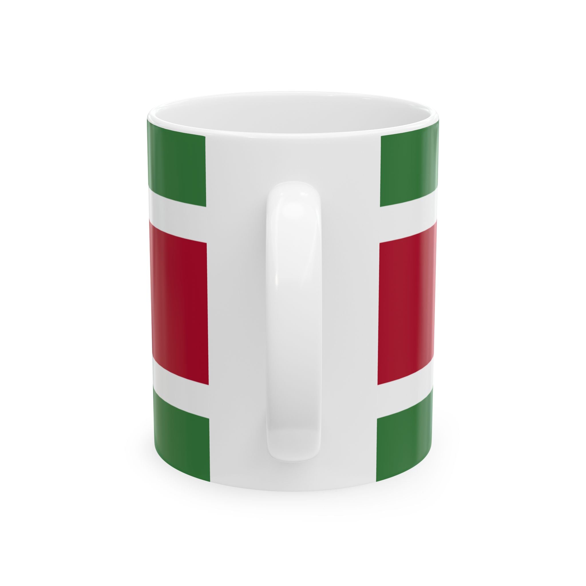 Suriname Flag Mug | Patriotic Coffee Cup | Gift for Expats, Suriname Heritage & Travelers