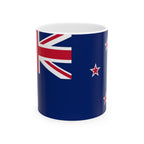 New Zealand Flag Mug | Patriotic Coffee Cup | Gift for Expats, New Zealand Heritage & Travelers