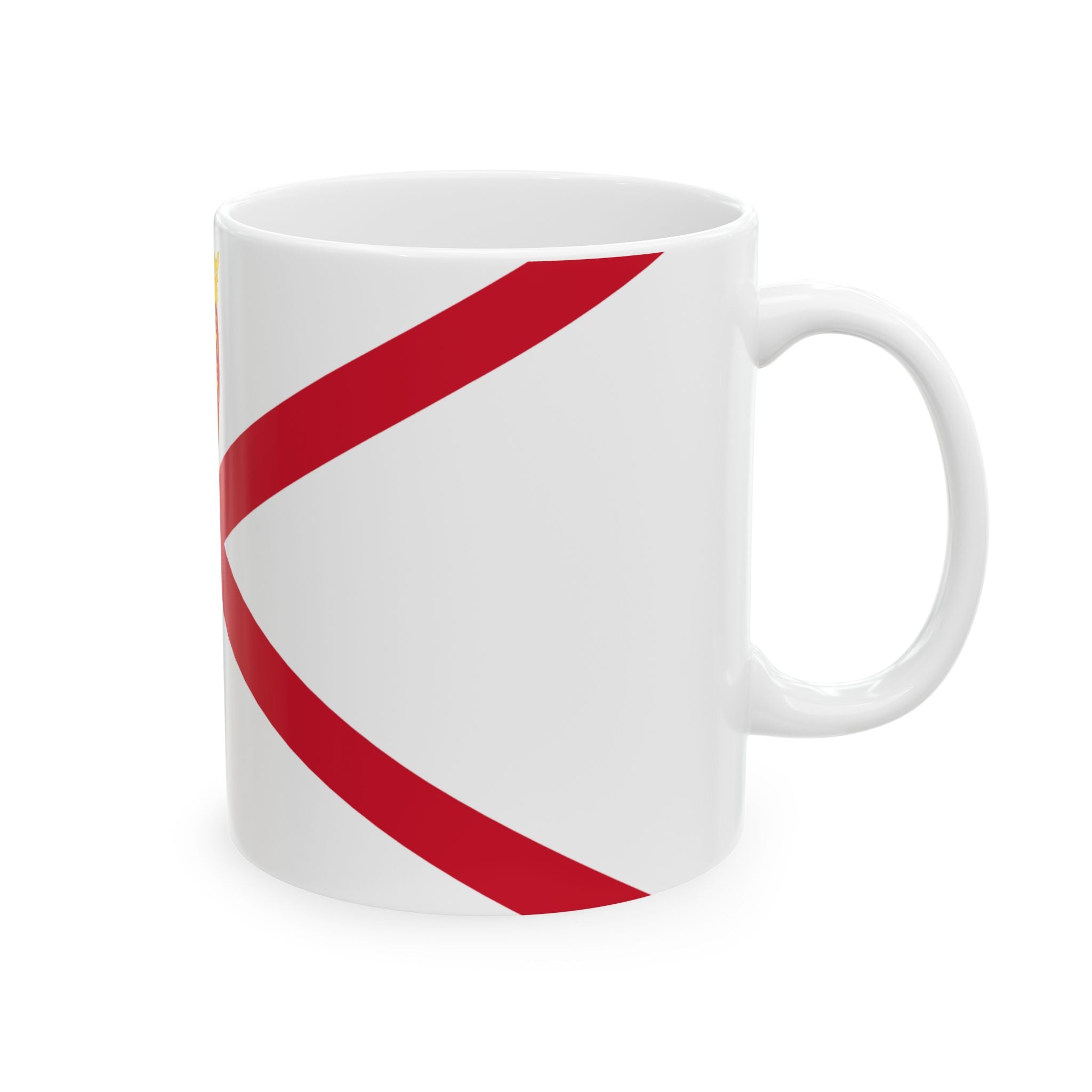 Jersey Flag Mug | Patriotic Coffee Cup | Gift for Expats, Jersey Heritage & Travelers