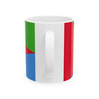 Eritrea Flag Mug | Patriotic Coffee Cup | Gift for Expats, Eritrea Heritage & Travelers