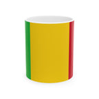 Mali Flag Mug | Patriotic Coffee Cup | Gift for Expats, Mali Heritage & Travelers