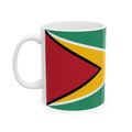 Guyana Flag Mug | Patriotic Coffee Cup | Gift for Expats, Guyana Heritage & Travelers