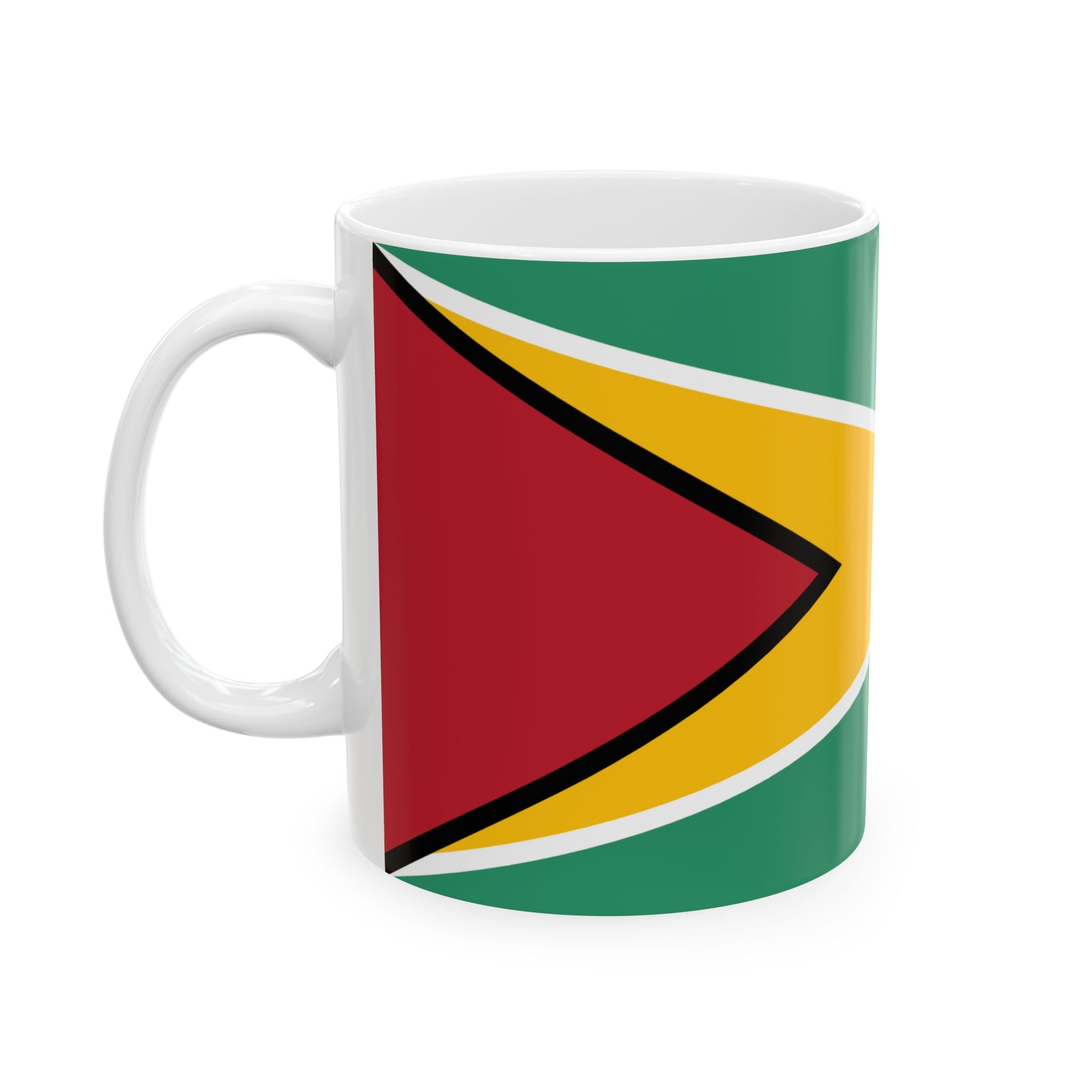 Guyana Flag Mug | Patriotic Coffee Cup | Gift for Expats, Guyana Heritage & Travelers