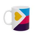 Polyamory Pride Mug | Polyamory Flag Coffee Cup | LGBTQ+ Pride Gift | Polyamory Community Mug