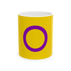 Intersex Pride Mug | Intersex Flag Coffee Cup | LGBTQ+ Pride Gift | Intersex Community Mug