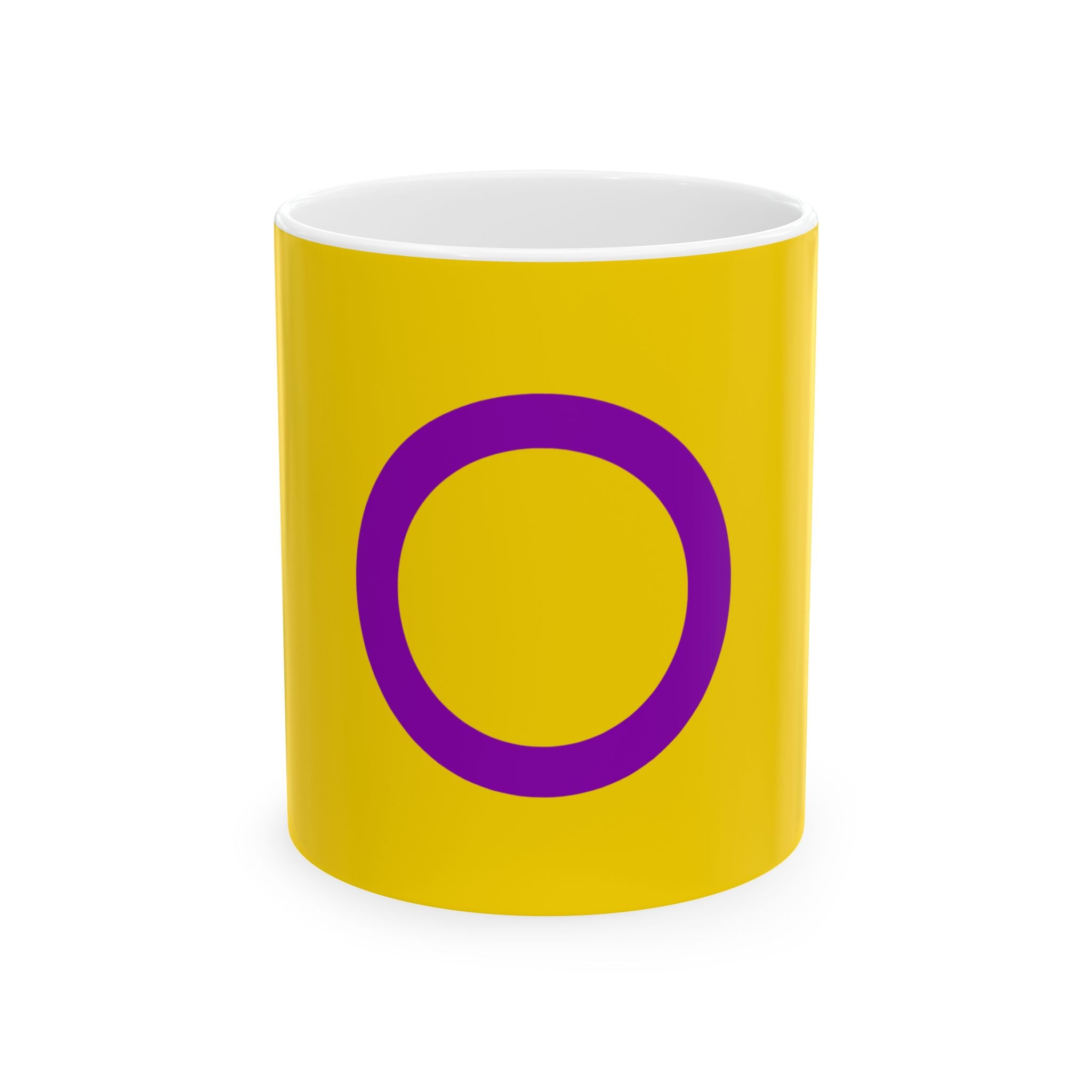 Intersex Pride Mug | Intersex Flag Coffee Cup | LGBTQ+ Pride Gift | Intersex Community Mug