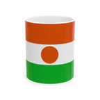 Niger Flag Mug | Patriotic Coffee Cup | Gift for Expats, Niger Heritage & Travelers