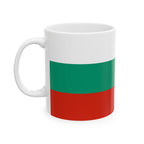 Bulgaria Flag Mug | Patriotic Coffee Cup | Gift for Expats, Bulgaria Heritage & Travelers