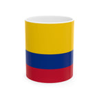 Colombia Flag Mug | Patriotic Coffee Cup | Gift for Expats, Colombia Heritage & Travelers