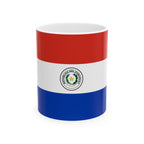 Paraguay Flag Mug | Patriotic Coffee Cup | Gift for Expats, Paraguay Heritage & Travelers