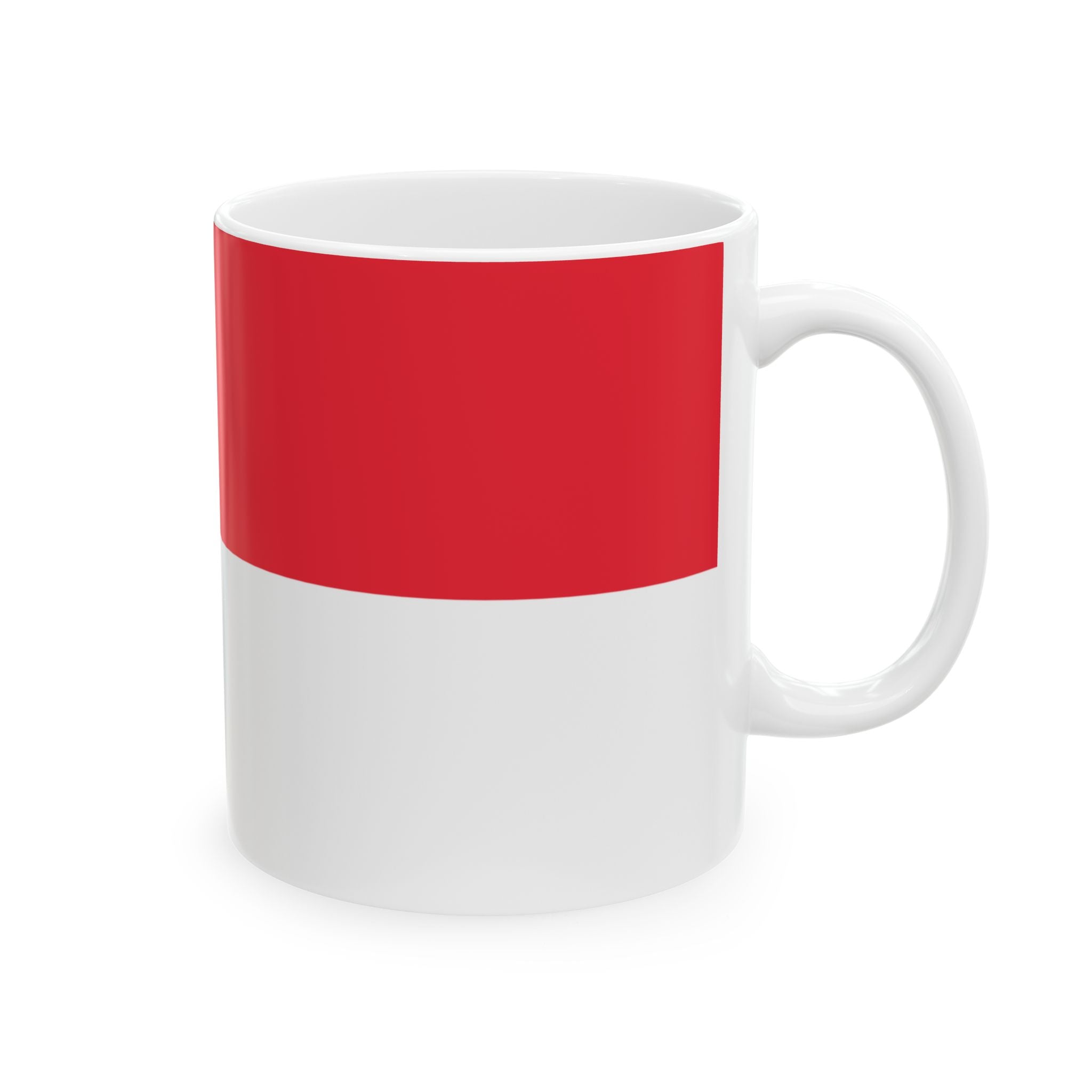 Singapore Flag Mug | Patriotic Coffee Cup | Gift for Expats, Singapore Heritage & Travelers