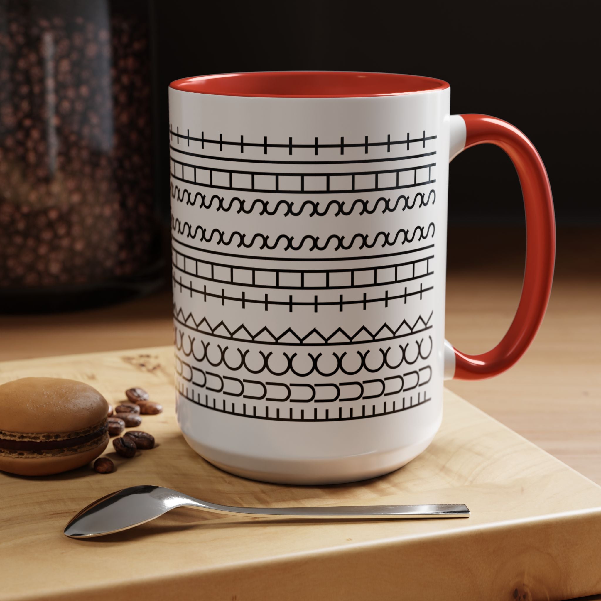 Funny "Fuck This Shit" Mug | Sarcastic Coffee Mug | Funny Office Mug | Coworker Gift | Minimalist Ceramic Mug | Choose Accent Color