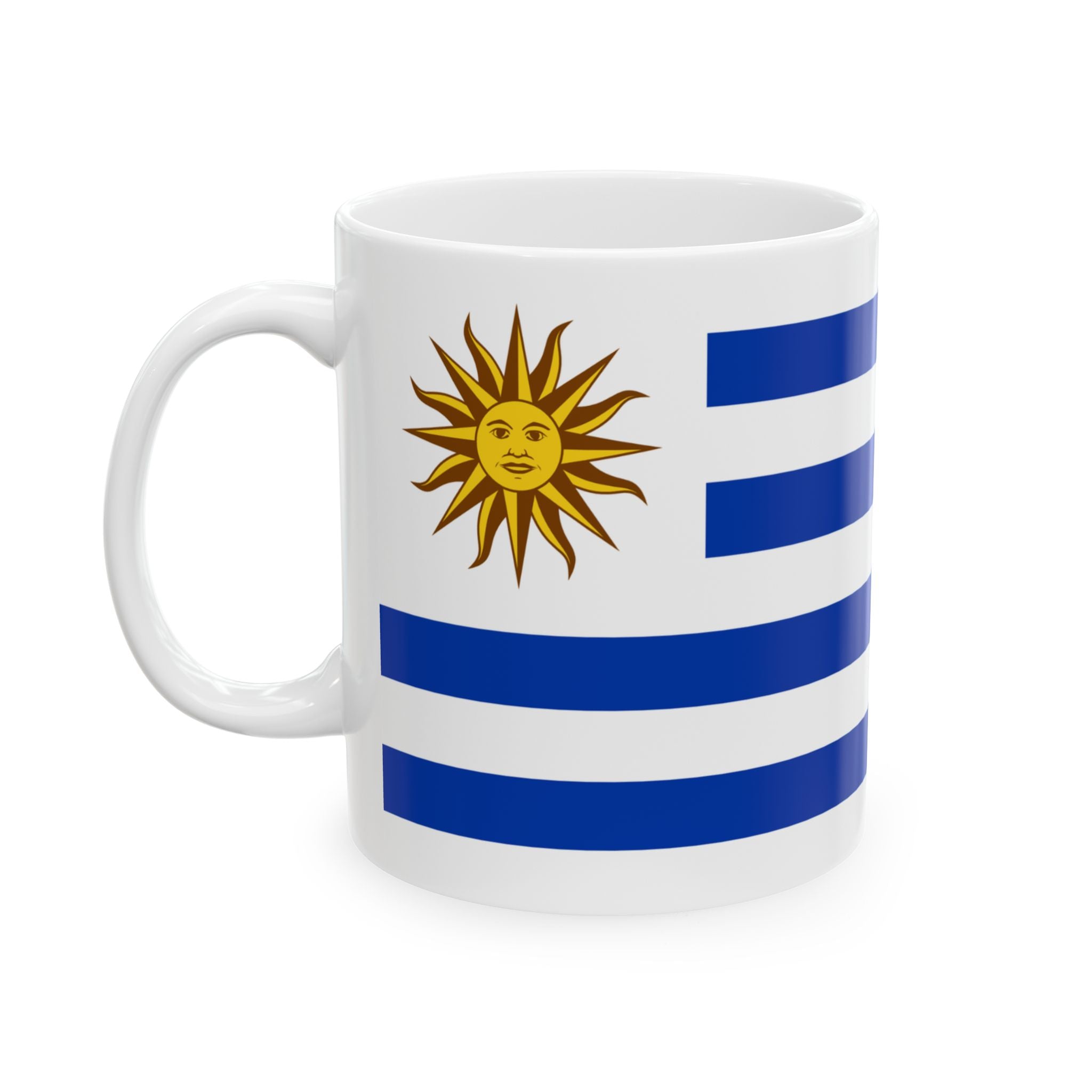 Uruguay Flag Mug | Patriotic Coffee Cup | Gift for Expats, Uruguay Heritage & Travelers