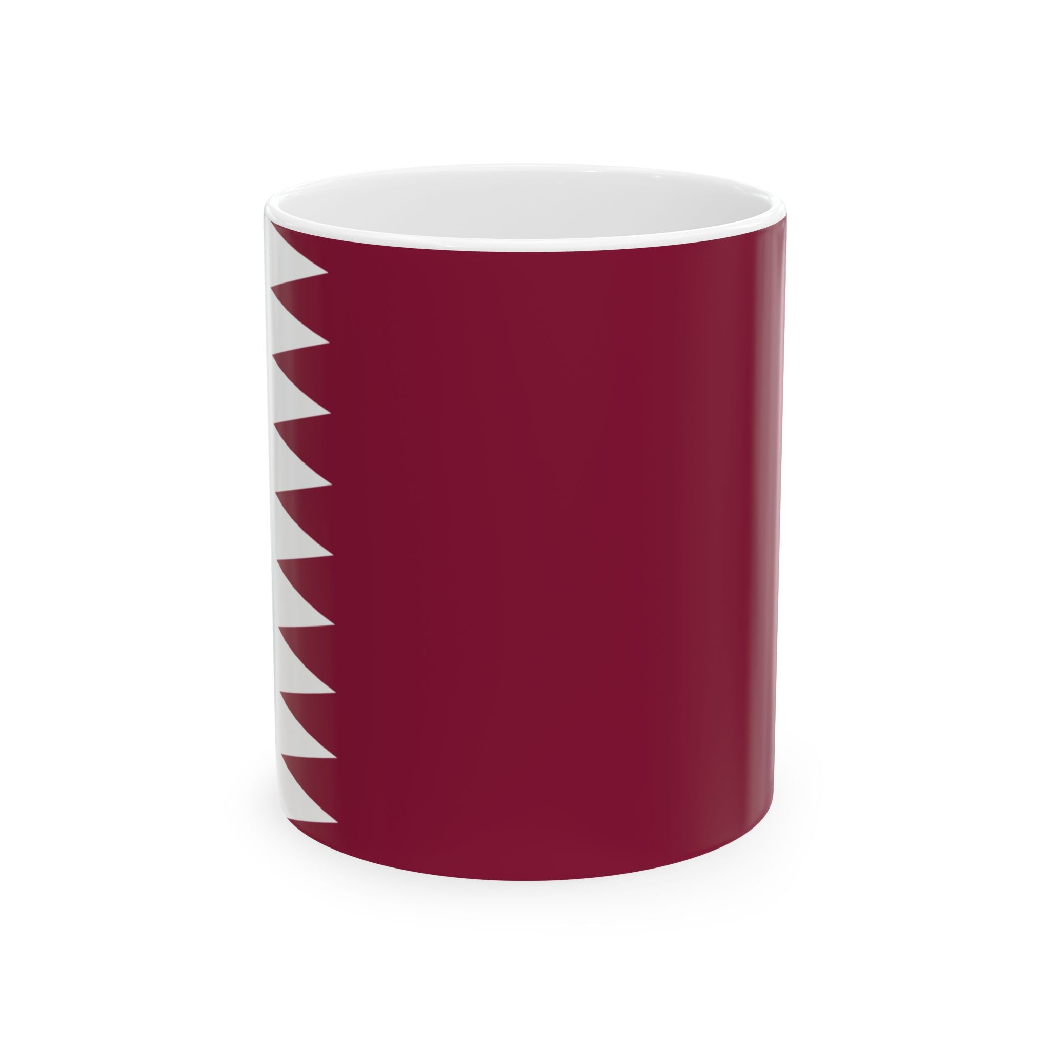Qatar Flag Mug | Patriotic Coffee Cup | Gift for Expats, Qatar Heritage & Travelers