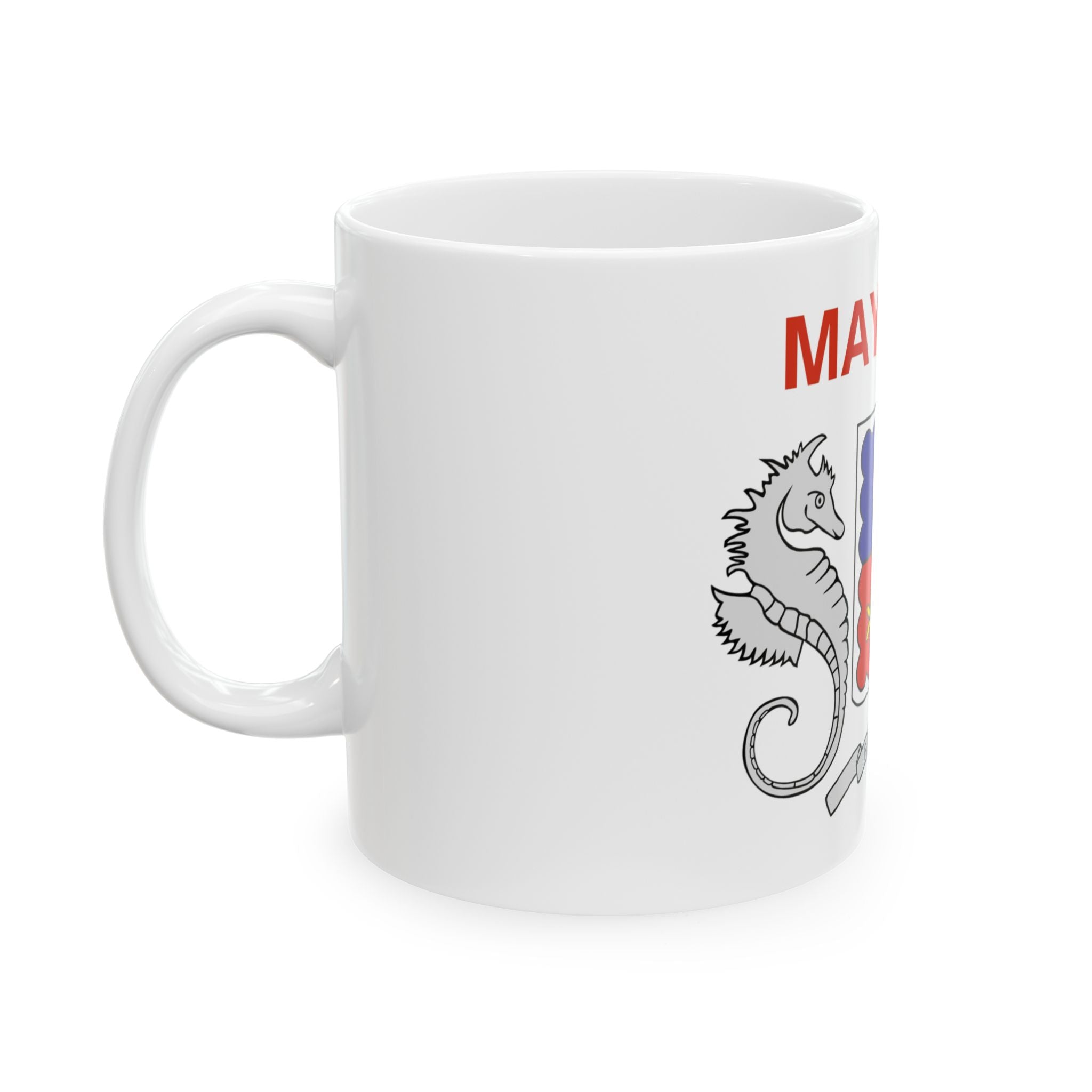 Mayotte Flag Mug | Patriotic Coffee Cup | Gift for Expats, Mayotte Heritage & Travelers