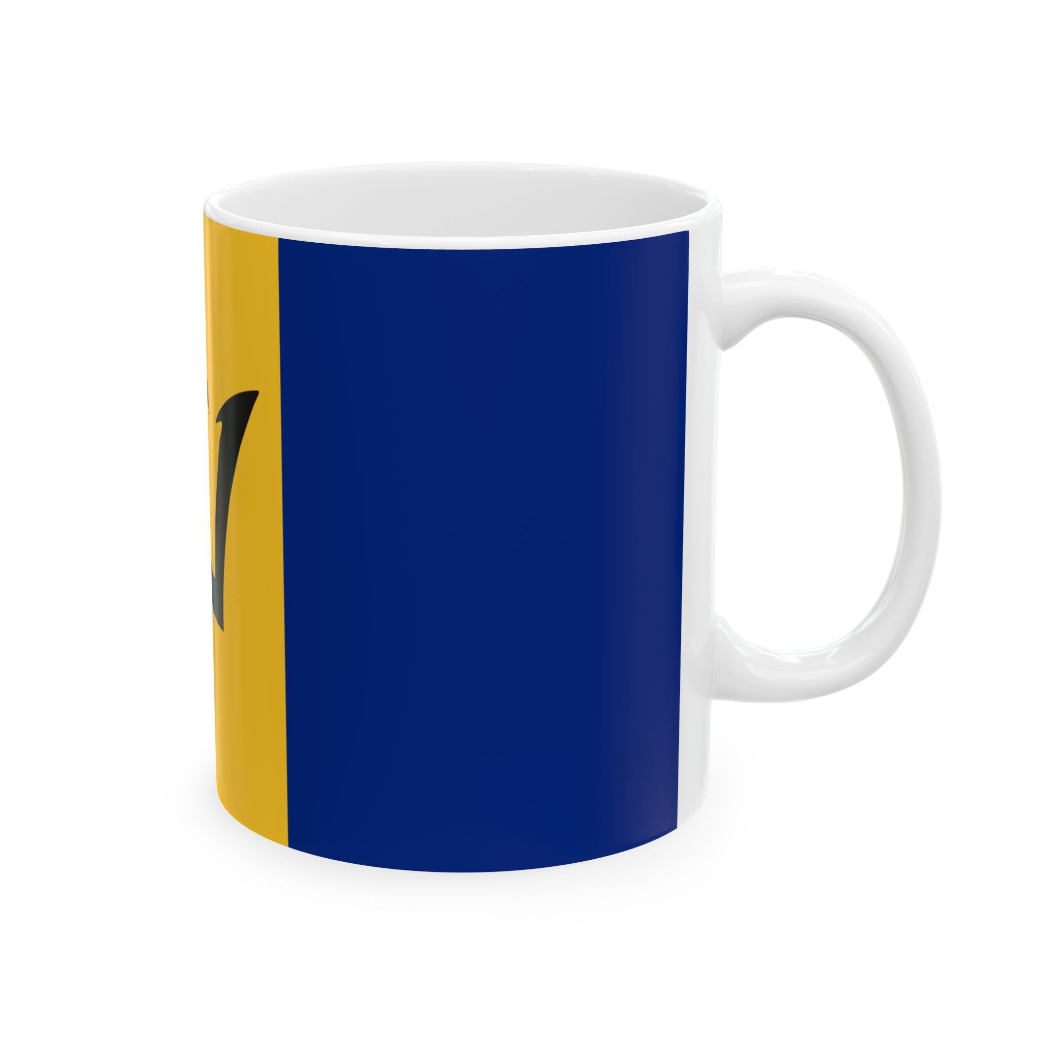 Barbados Flag Mug | Patriotic Coffee Cup | Gift for Expats, Barbados Heritage & Travelers