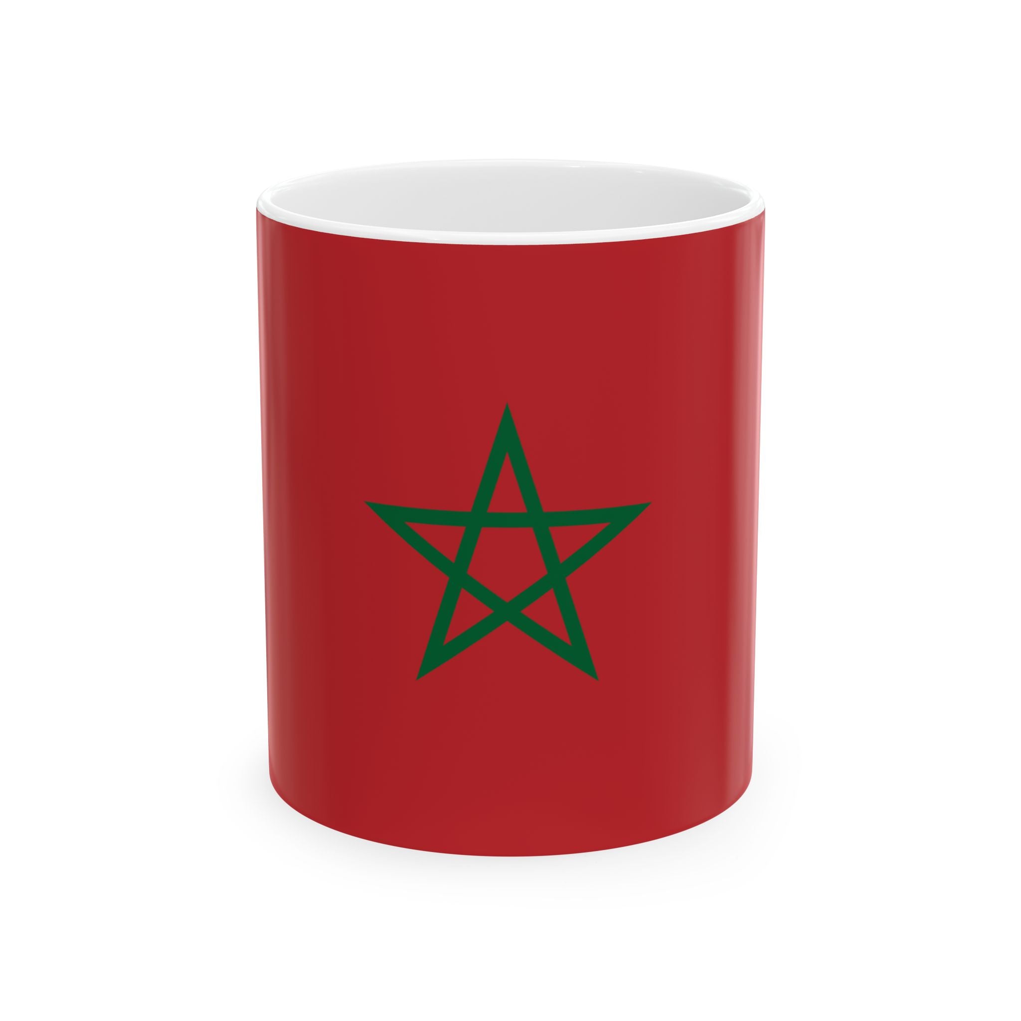 Morocco Flag Mug | Patriotic Coffee Cup | Gift for Expats, Morocco Heritage & Travelers