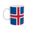 Iceland Flag Mug | Patriotic Coffee Cup | Gift for Expats, Iceland Heritage & Travelers
