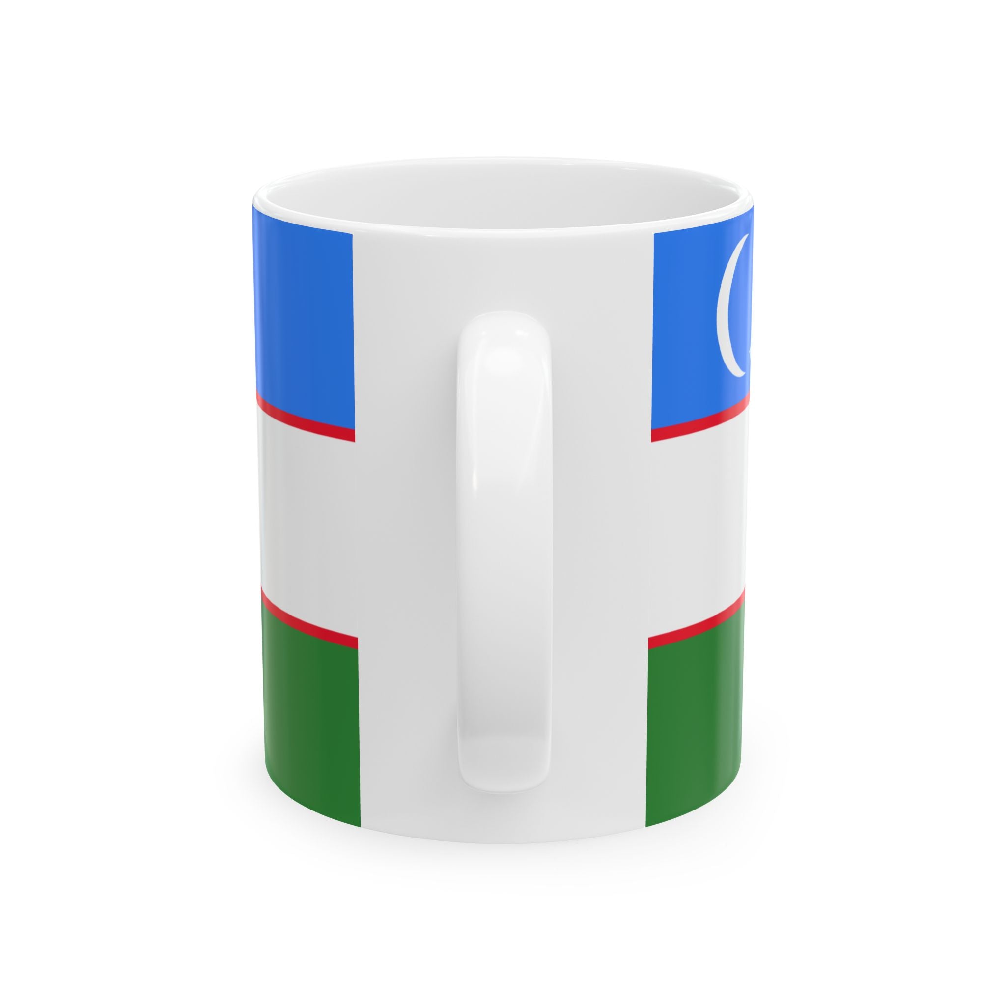 Uzbekistan Flag Mug | Patriotic Coffee Cup | Gift for Expats, Uzbekistan Heritage & Travelers