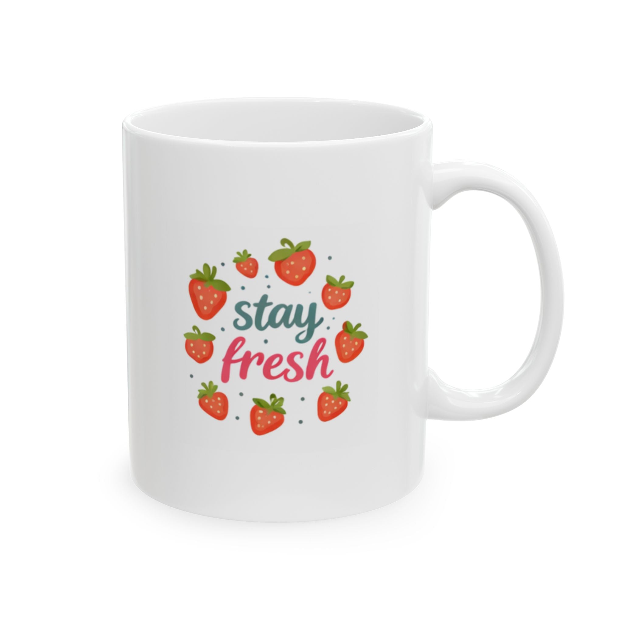 stay fresh Summer Mug | Cute Coffee Mug | Beach Coffee Cup | Iced Coffee Mug | Summer Gift | Ceramic Mug