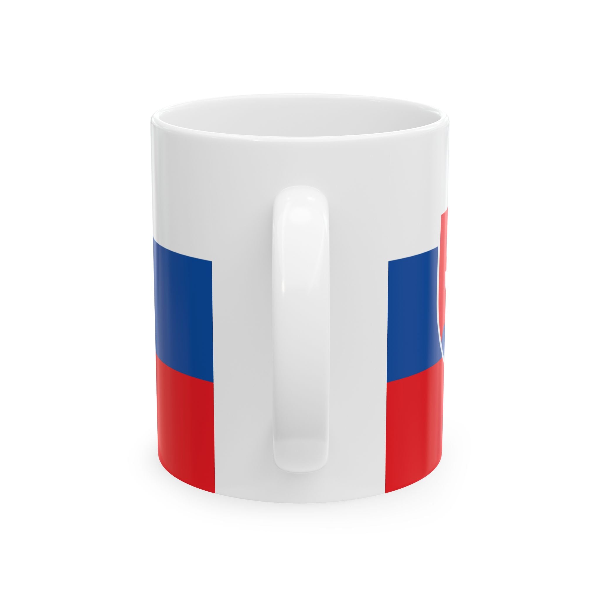 Slovakia Flag Mug | Patriotic Coffee Cup | Gift for Expats, Slovakia Heritage & Travelers
