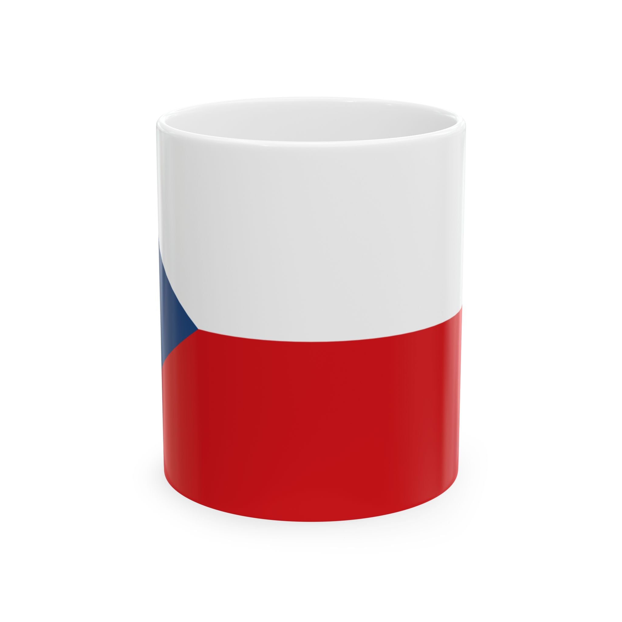 Czechia Flag Mug | Patriotic Coffee Cup | Gift for Expats, Czechia Heritage & Travelers
