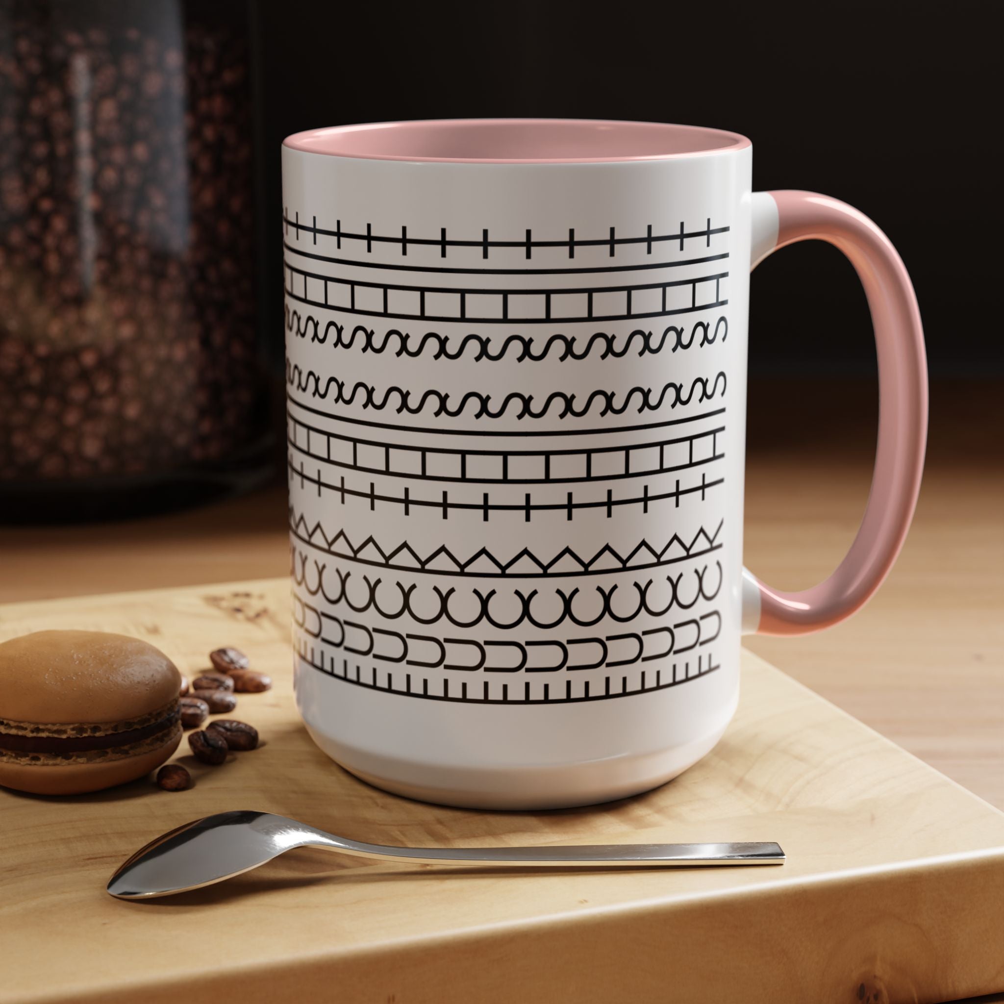 Funny "Fuck This Shit" Mug | Sarcastic Coffee Mug | Funny Office Mug | Coworker Gift | Minimalist Ceramic Mug | Choose Accent Color