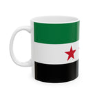 Syria Flag Mug | Patriotic Coffee Cup | Gift for Expats, Syria Heritage & Travelers