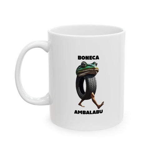 Boneca Ambalabu Mug | Italian Brainrot Mug | Funny Meme Coffee Mug | Viral TikTok Gift | Ceramic Coffee Cup