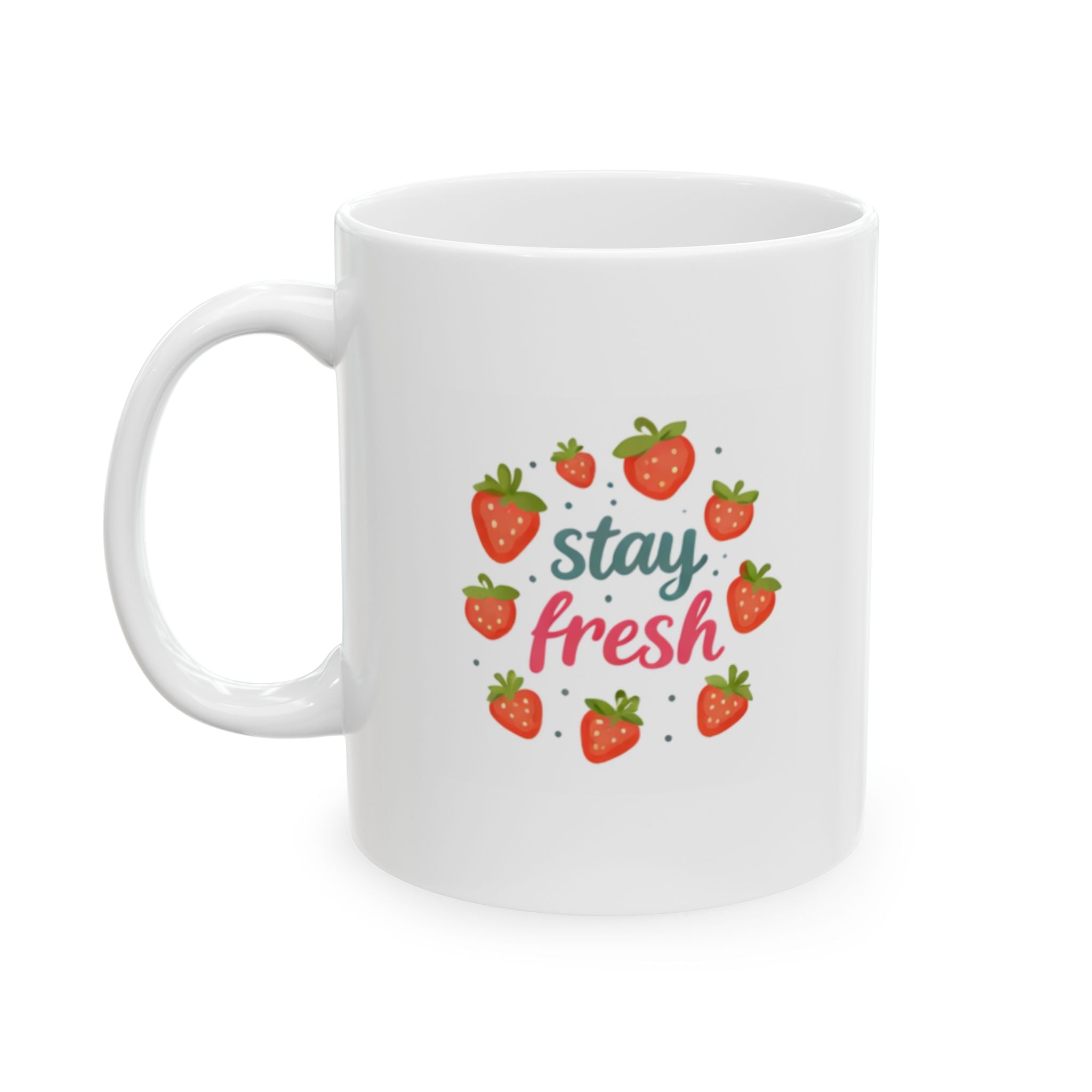 stay fresh Summer Mug | Cute Coffee Mug | Beach Coffee Cup | Iced Coffee Mug | Summer Gift | Ceramic Mug