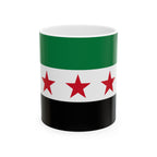 Syria Flag Mug | Patriotic Coffee Cup | Gift for Expats, Syria Heritage & Travelers