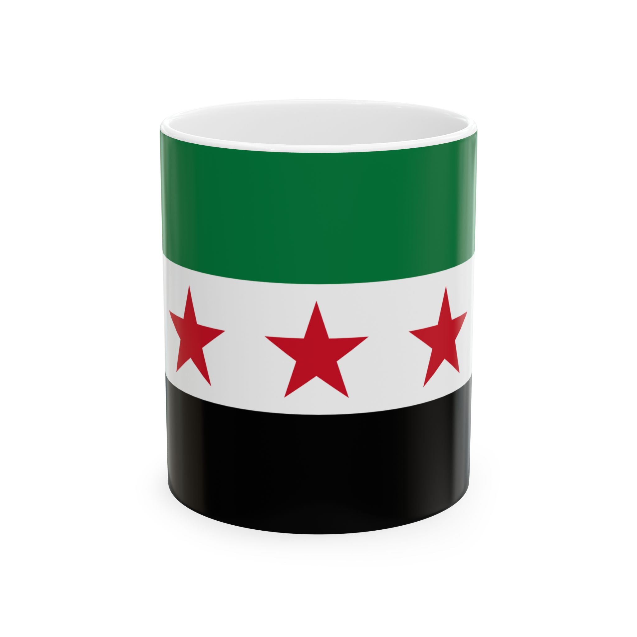 Syria Flag Mug | Patriotic Coffee Cup | Gift for Expats, Syria Heritage & Travelers