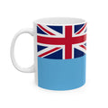 Fiji Flag Mug | Patriotic Coffee Cup | Gift for Expats, Fiji Heritage & Travelers