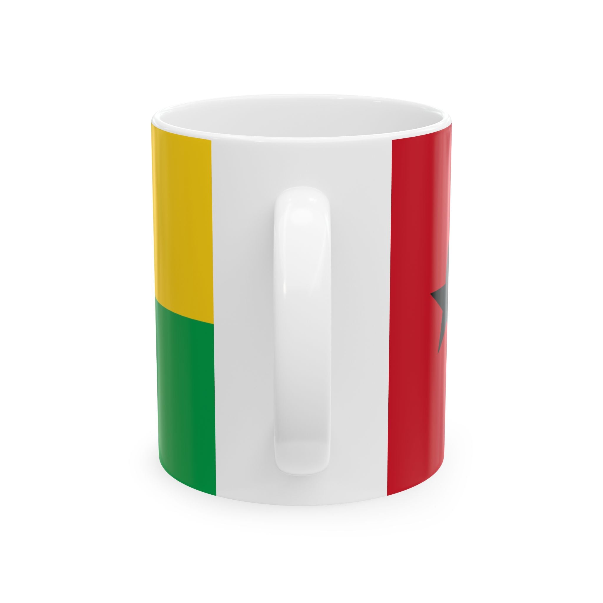 Guinea-Bissau Flag Mug | Patriotic Coffee Cup | Gift for Expats, Guinea-Bissau Heritage & Travelers