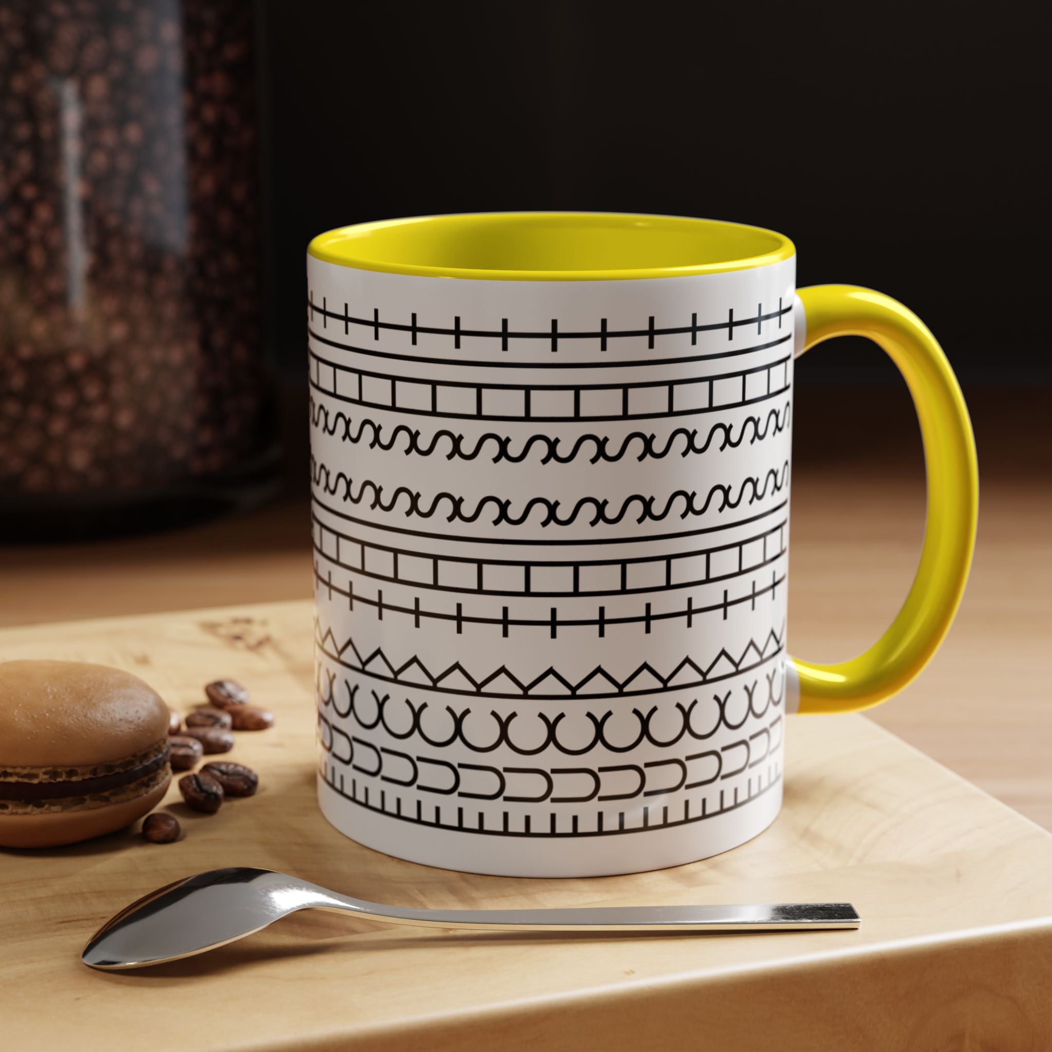 Funny "Fuck This Shit" Mug | Sarcastic Coffee Mug | Funny Office Mug | Coworker Gift | Minimalist Ceramic Mug | Choose Accent Color